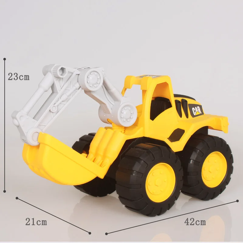 4 Styles Oversize Alloy Engineering Car Tractor Toy Dump Truck Model Classic Cars for Children Boy Christmas Gift |