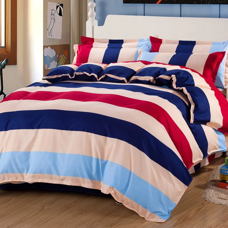 Постельное белье Мода 2017 г. Комплект постельного белья 4 шт./3 шт. пододеяльник