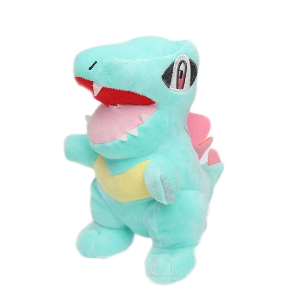 15 20 см новая карманная плюшевая кукла Totodile Chikorita Cyndaquil игрушка мягкая супер для