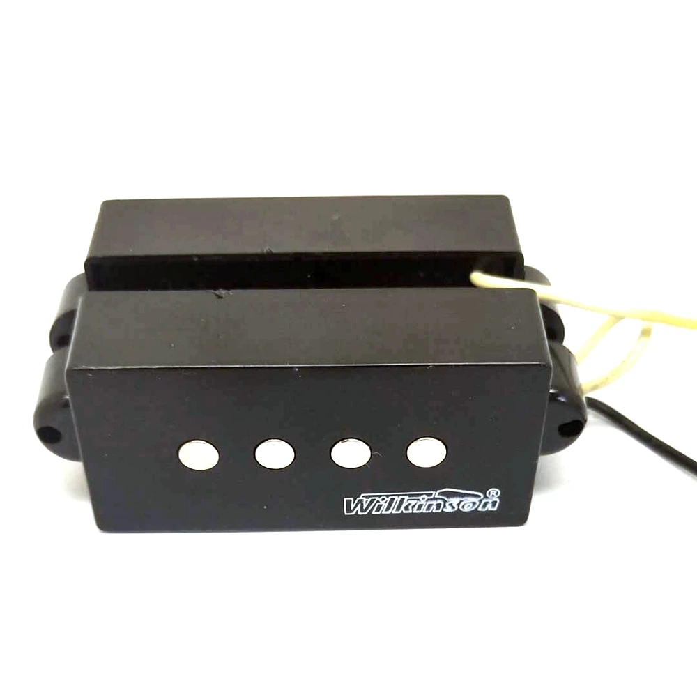 Wilkinson MWPB P-Bass Guitar Pickups Humbuckers Precision Style Black