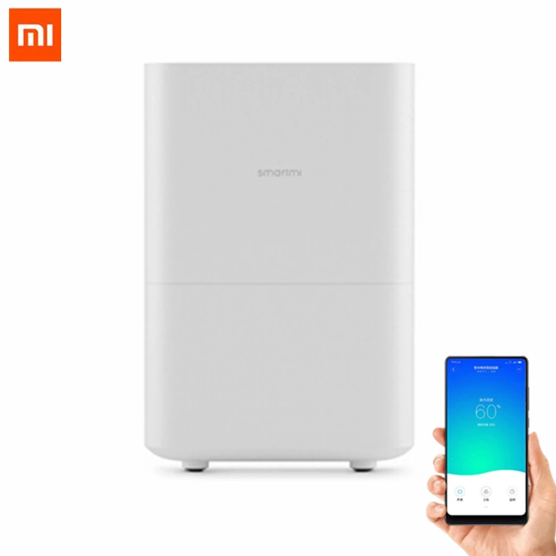 Smartmi увлажнитель воздуха без смога без тумана чистый Испарительный Тип Увеличение естественной влажности воздуха Xiaomi Mute Humidifier App контроль