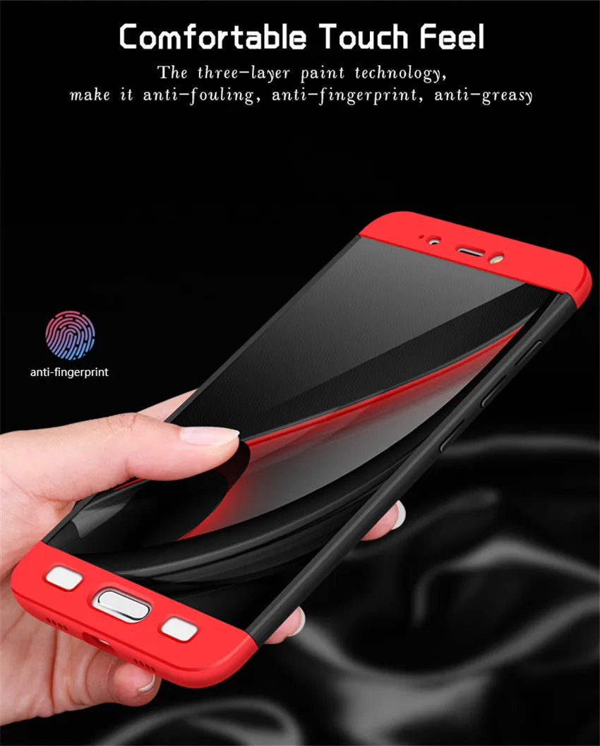 Case For Xiaomi Mi 5s Mi5s Cover Original Protective Phone Housing Hard PC 360 Full Body Cases Fundas |