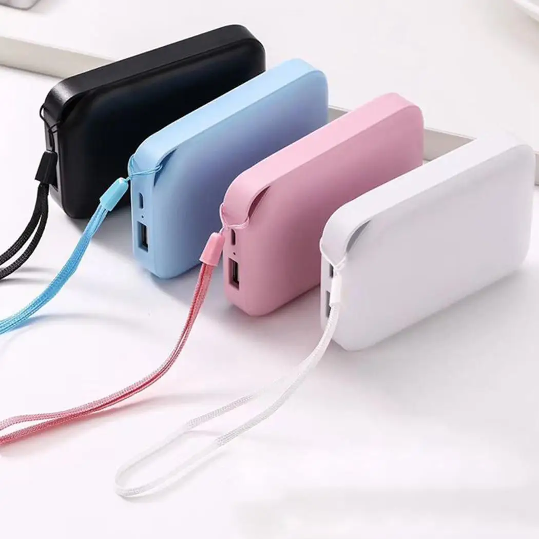10000 mAh модный портативный внешний аккумулятор светодиодный зарядное устройство
