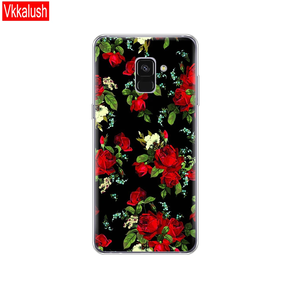 80073 Силиконовый чехол для samsung Galaxy A8 A530 A530F чехол мягкий Tpu чехол для телефона для samsung A8 Plus A730 A730F чехол прозрачная сумка - Цвет: 80073