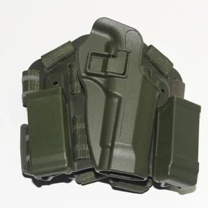 Green Тактический M9 Бедро Нога кобура с двумя журнал кобура для пистолета Beretta 92 96 пистолета Пейнтбол Airsoft Спорт кобуры пистолет - Цвет: Green