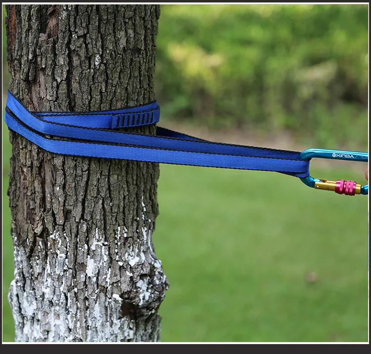 XINDA новый открытый альпинизм спуск высокая устойчивость плоский ремень защита