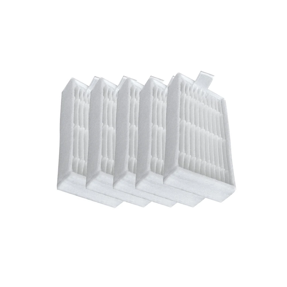 5pcs Robot Cleaner HEPA Filters Dust Filter For ECOVACS CR130 CR120 CEN540 CEN250 ML009 CHUWI V3 iLife X5 V5 V3+V5PRO Parts | Дом и сад