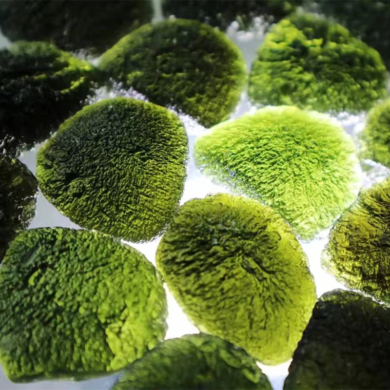 Горячая продажа A + натуральный молдавит зеленый аеролит Кристальный камень