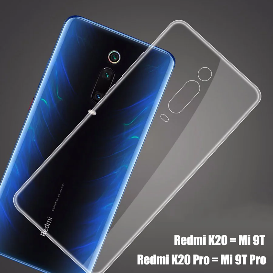 Прозрачный чехол KEYSION из ТПУ для телефона Xiaomi Mi 9T Pro 9 SE грязеотталкивающий мягкий