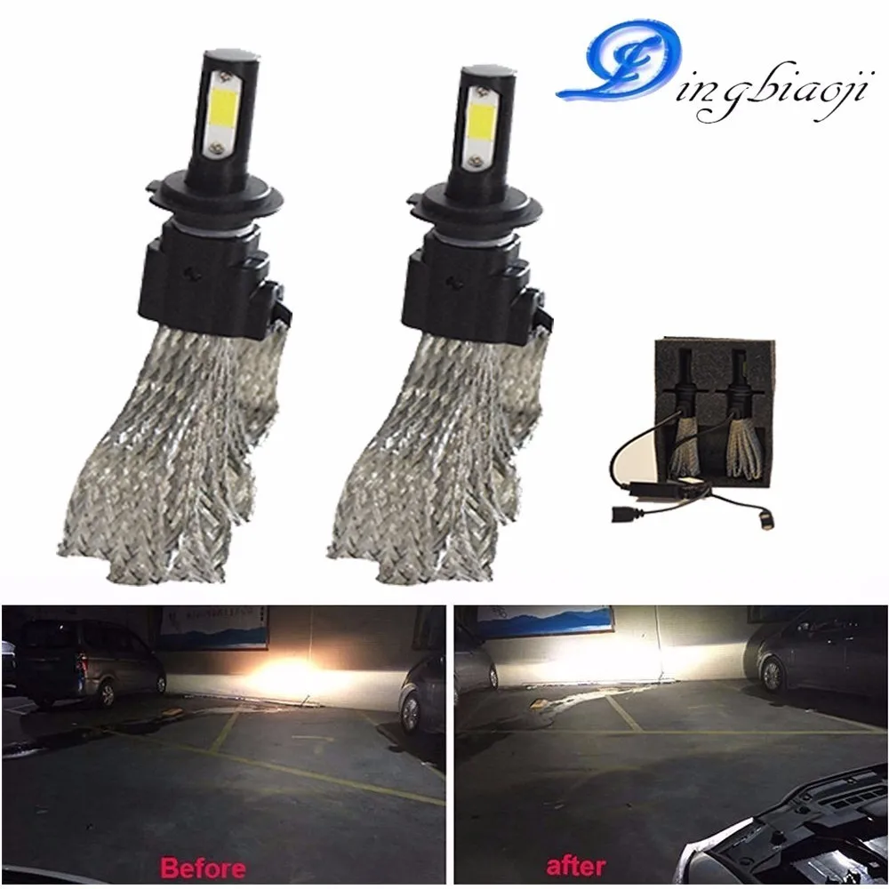 H1 H4 H7 H3 HB3 HB4 H11 LED авто Scheinwerferlampen 60 ВАТТ 6400lm 6000 Karat S7 Авто Scheinwerfer Nebelscheinwerfer 12В