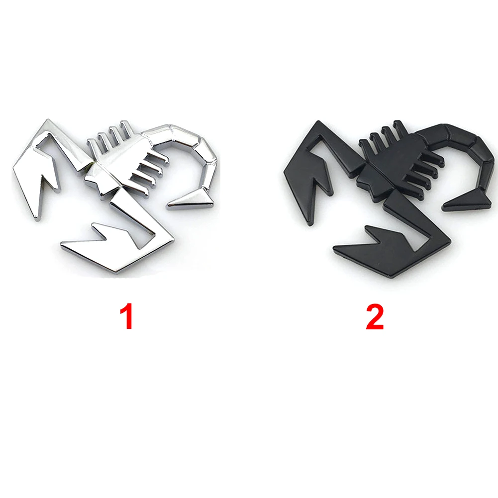 3D скорпион автомобиль наклейка стикеры металлический клей эмблемы для Fiat 500 Punto