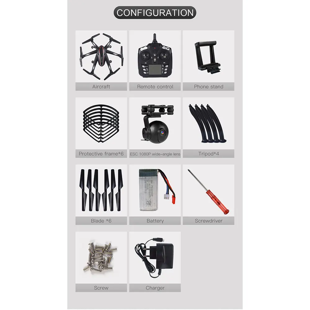 Дроны drone Дрон HD 1080 Rc Quadcopter 2 4 г 4CH 6 оси гироскопа P Радиоуправляемый Широкий формат