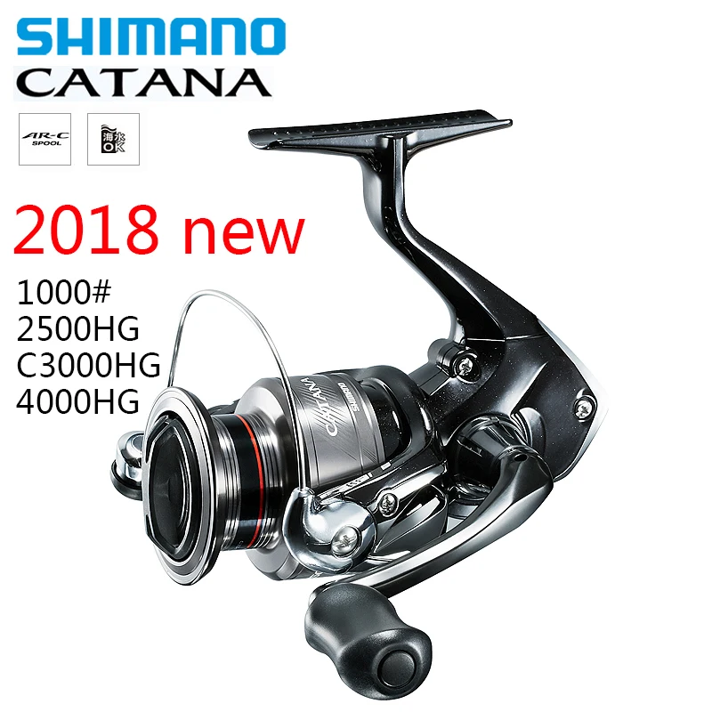 2018SHIMANO катушка для спиннинга CATANA1000/2500HG/3000HG рыболовная Катушка морской