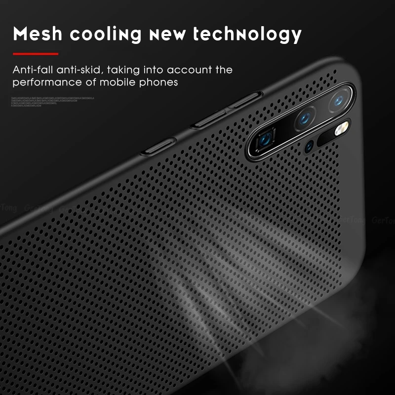 Чехол для huawei P20 Lite P30 Pro Nova 4 тонкий теплоотвод твердая задняя крышка для huawei P Smart Y9 Y7 Prime mate 20 10 Pro
