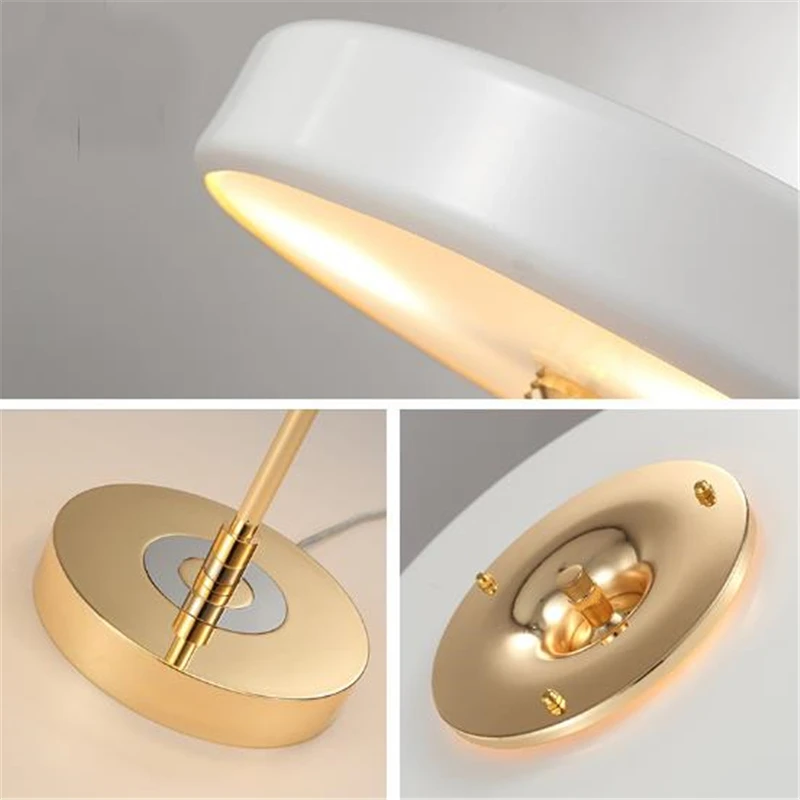 Скандинавский минималистичный стиль прикроватная настольная лампа для спальни