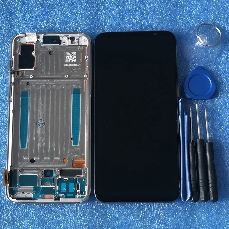 Axisinternational для 6," Meizu 16s Snapdragon 855 Super AMOLED с рамкой ЖК-дисплей+ сенсорная панель дигитайзер