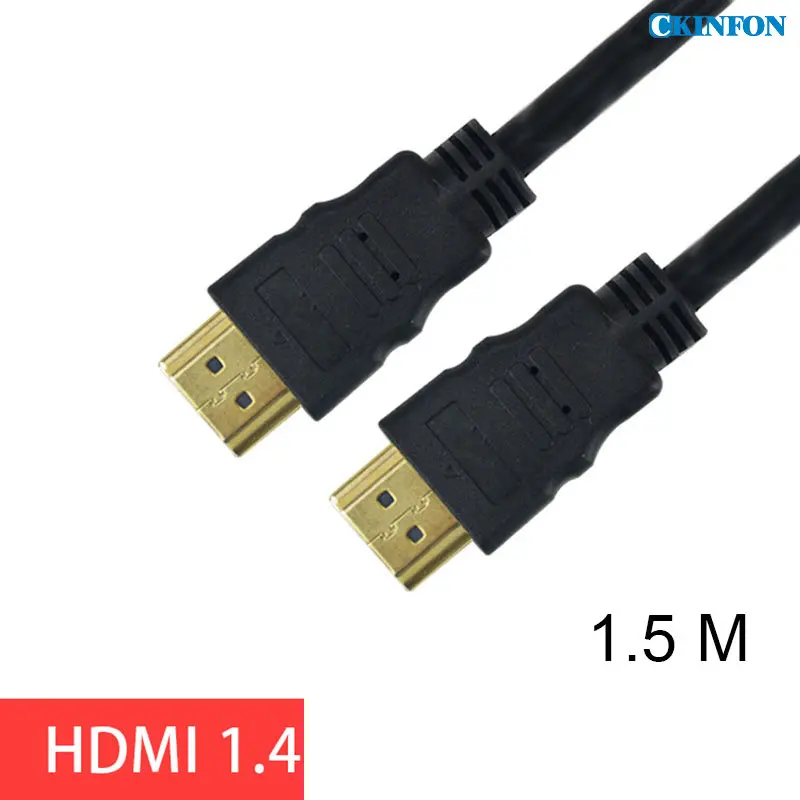 

100 шт./лот KY-H03 HDMI-совместимый 1,5 м HDMI-совместимый HD-кабель HD телеприставка TV Lines