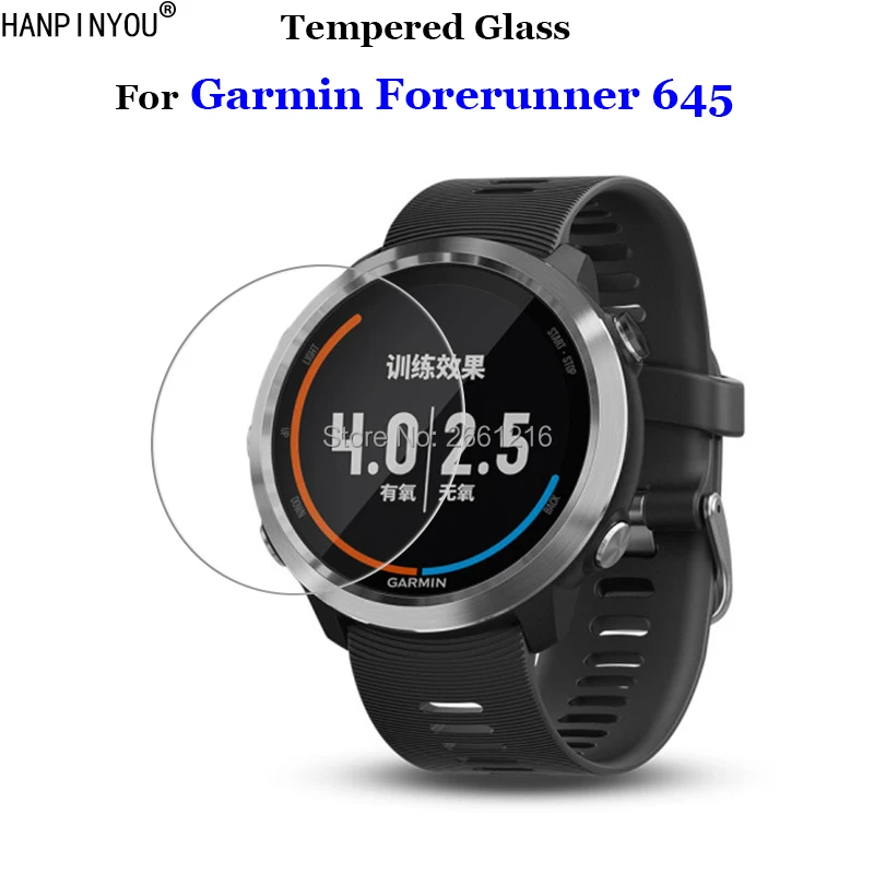 Для Garmin Forerunner 645 музыка закаленное стекло 9H 2.5D Премиум Защитная пленка для экрана