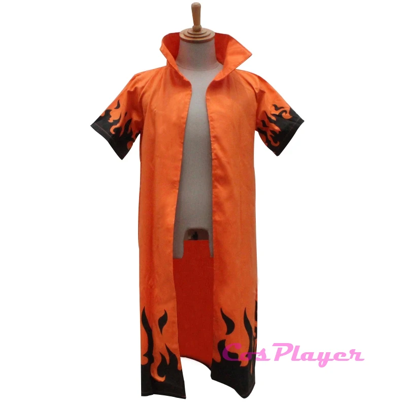 KIGUCOS аниме манто Наруто 6-го Хокаге костюм для косплея Узумаки плащ | Тематическая