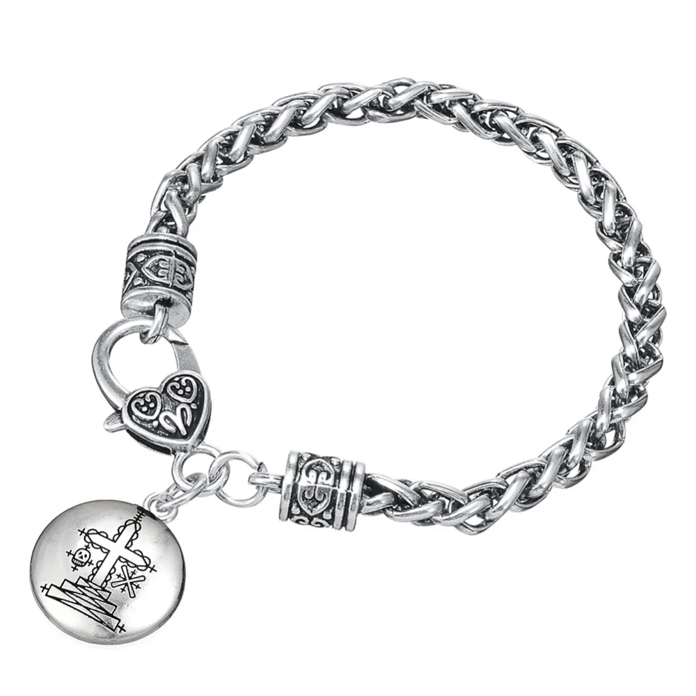 Fishhook Hoodoo Amulet Steampunk браслет Voodoo Veve подвеска ювелирные изделия женские браслеты