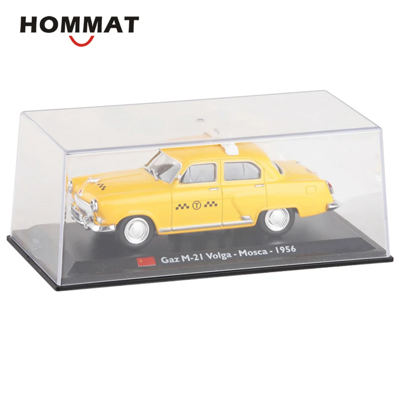 HOMMAT имитация 1:43 винтажная модель искусственного газа Volga 1956 Москва такси кабина