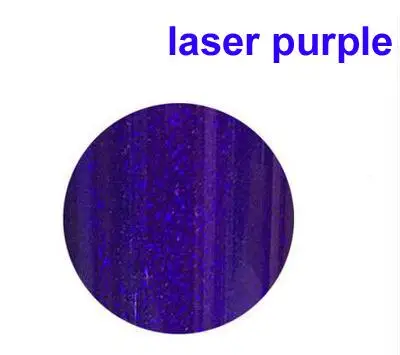 laser purple 1 Лист 1" x 20"/25 см x 50 см Лазерная теплопередача виниловая голограмма радуга ПВХ пресс футболка железа на HTV фильм - Цвет: laser purple