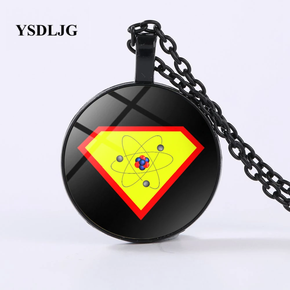 GDRGYB Физическая химия ожерелье-супер атомная наука человек-ученый подарок для
