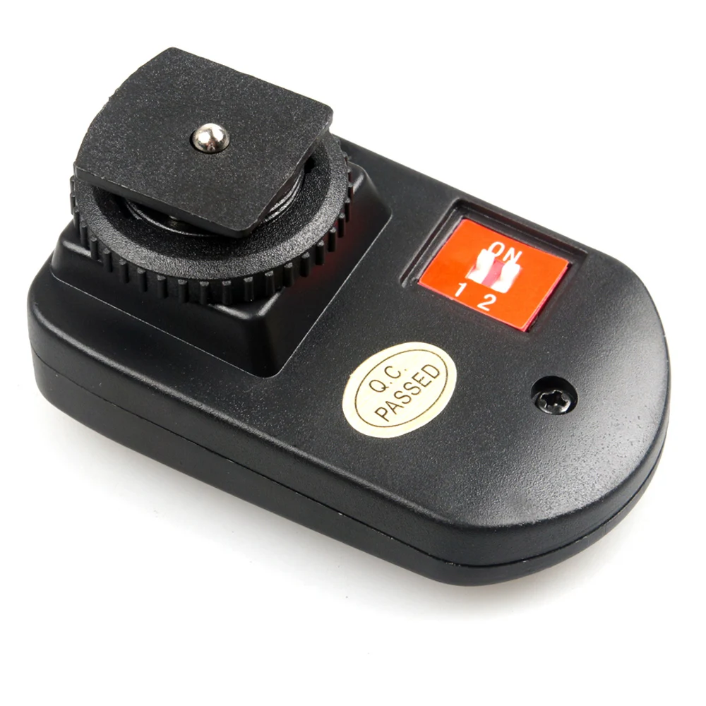 Беспроводная вспышка Speedlite Andoer триггер с 4 каналами 1 передатчик и 2 приемника для