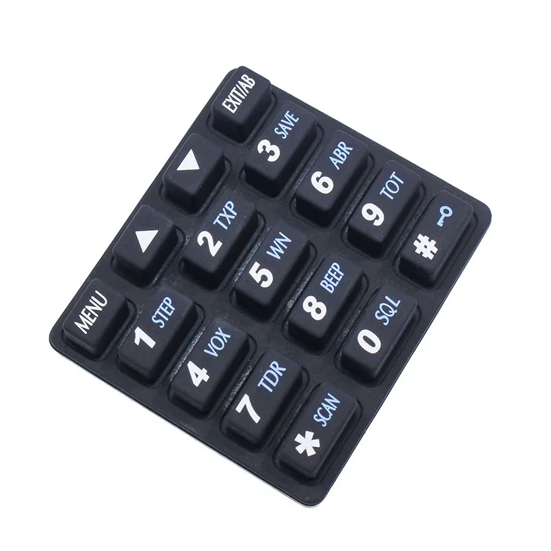Оригинальные цифровые клавиши клавиатуры Baofeng 10 шт. для рации UV82 UV82plus радио с