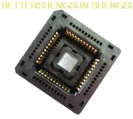 

Free shipping IC120-0524-307 PLCC52 programming a burning adapter IC test