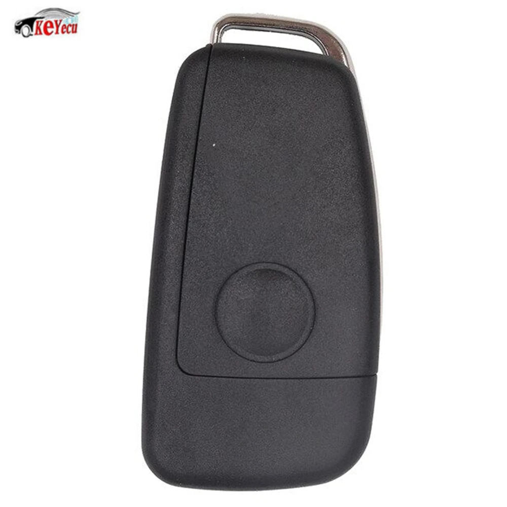 

KEYECU 2 Pcs/lot New Replacement Upgraded Folding Remote Car Key Fob 433MHz ID46 Chip for Hyundai H1 in ZA P/N 95431-4H300