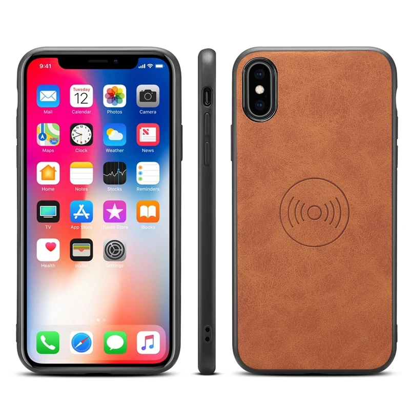 HOTR магнитный держатель чехол для iphone XS Max 6 6s 7 8 plus X XR Винтажный телефона из