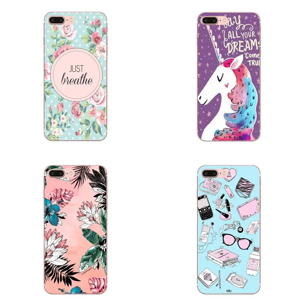 Мягкий чехол из ТПУ с рисунком для девочек сделай сам Apple iPhone 4 4S 5 5C 5S SE 6 S 7 8 Plus X XS Max XR|Чехлы-накладки| |