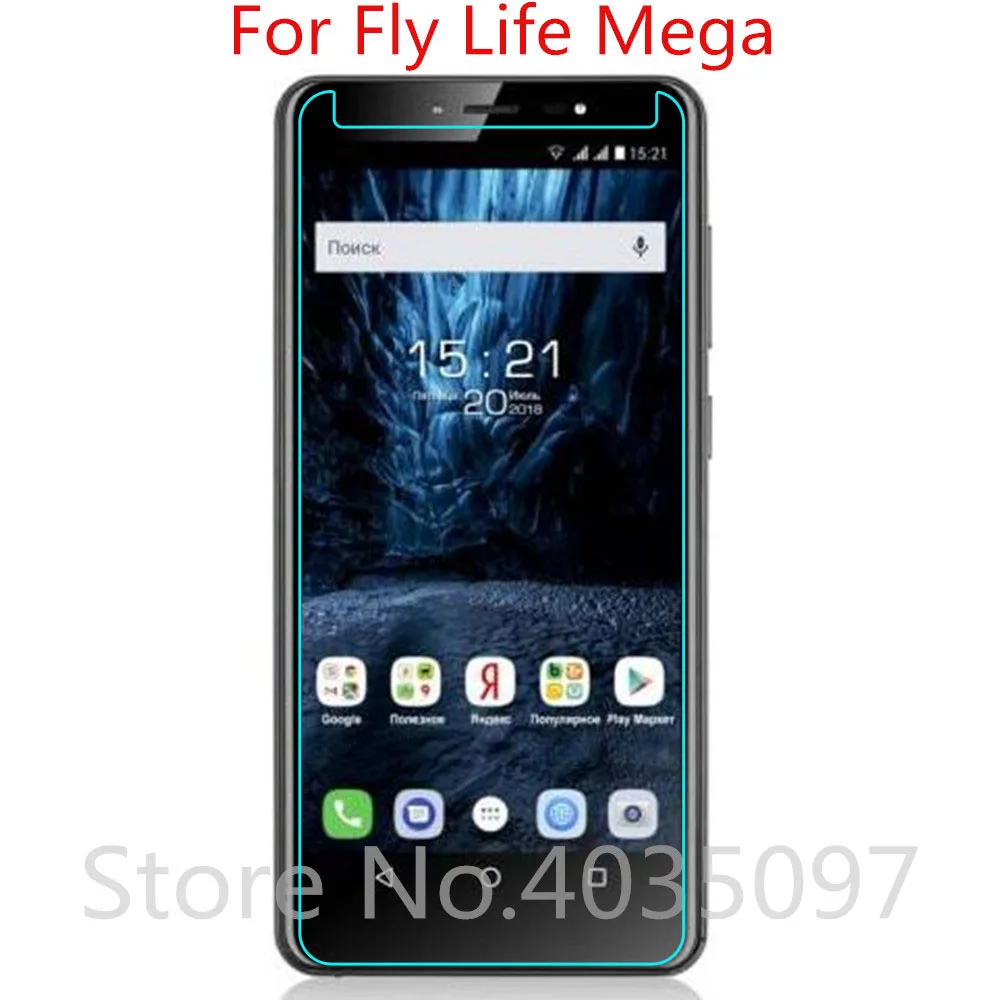 2.5D 0 26 мм 9H Премиум Закаленное стекло для Fly Life Mega защита экрана закаленная