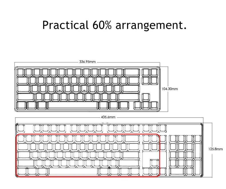 Magicforce Smart 2 Bluetooth 4,0 Беспроводная/USB Проводная Двухрежимная 68 клавишная механическая клавиатура PBT Keycap подключение нескольких устройств