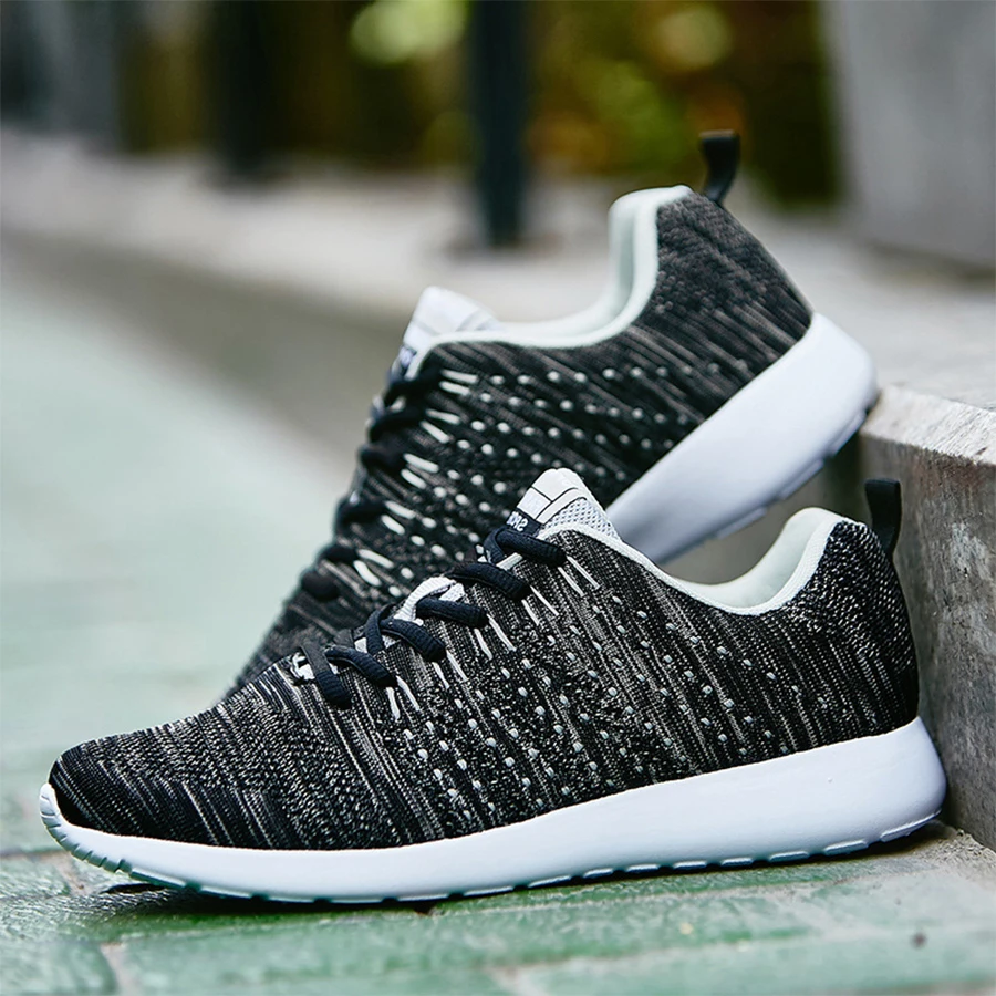 

LCIZRONG Spring Fashion Mesh Shoes Men 36-46 Large Size 6 Style Gradient Sneakers Sewing Comfortable Unisex Non-slip Flat Shoes