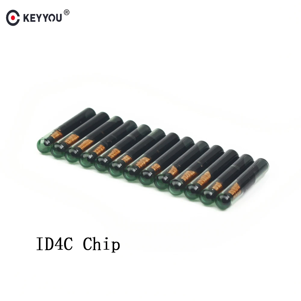 KEYYOU 10 шт. идентификация ID 4C стеклянный чип приемоответчика (после продажи)