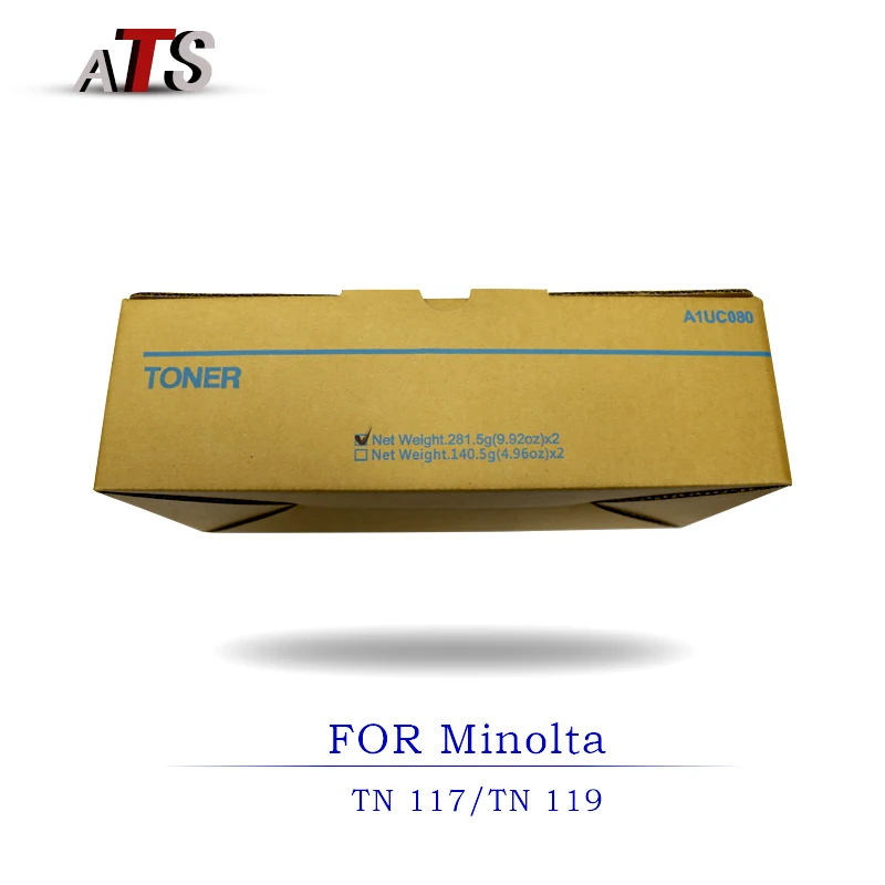 2 шт. картриджи с тонером для Minolta TN117 TN119 Bizhub 164 184 | Компьютеры и офис