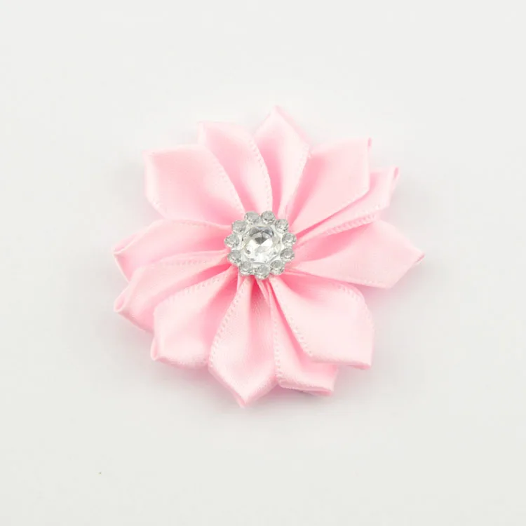 120 шт./20 цветов атласная лента с розочками 2 дюйма|satin ribbon rosette|ribbon rosettessatin flowers |