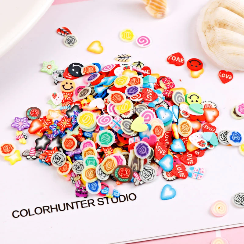 Симпатичные Мультяшные узоры мягкие керамические ломтики слайм Хрустальный