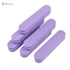 Мини-пилка для ногтей, 10 шт.лот, 100180 шлифовка, моющаяся, для маникюра и дизайна ногтей