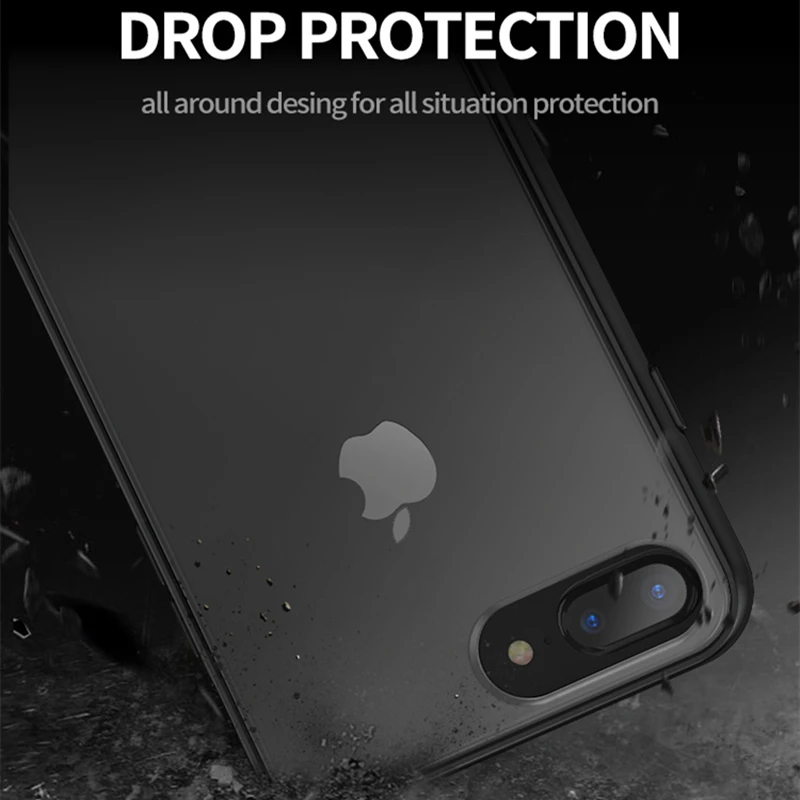 Чехол Magic Shadow IPAKY для iPhone 8 Plus силиконовый чехол бампер из поликарбоната X 6 6s 7