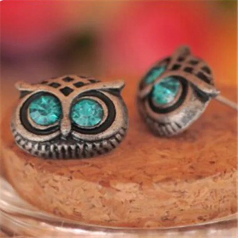 2021 г. серьги в виде совы популярный стиль восстанавливающие древние путь милые