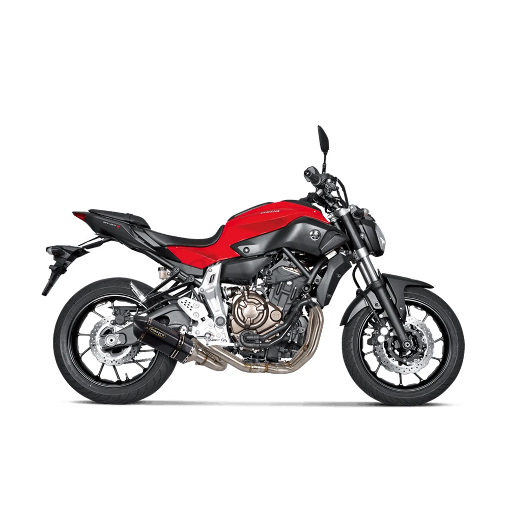 GT мотор-мотоцикл полной выхлопной Системы Глушитель Трубы для Yamaha MT-07 FZ-07 MT07 FZ07 MT 07- XSR700