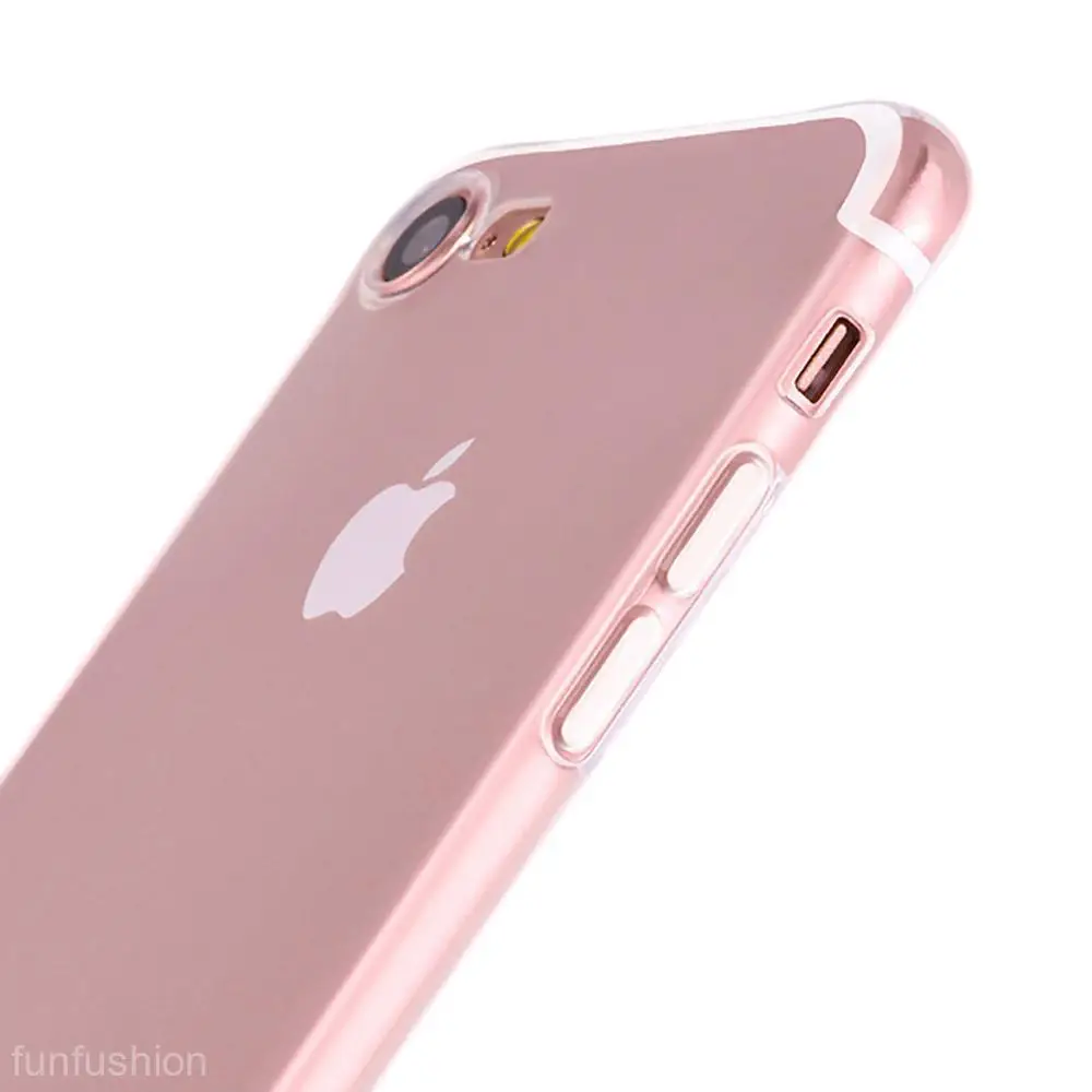 Ultra Thin Slim Soft Transparent Back Case Cover Skin for iPhone X 8 4s 5s se 5c 6s 7 Galaxy S7 Edge S8 S9 PlUS Clear Protector |