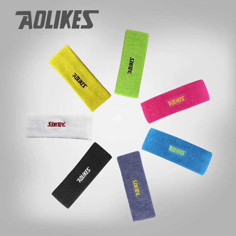 AOLIKES 1 шт. хлопок спортивная баскетбольная повязка на голову для женщин лента