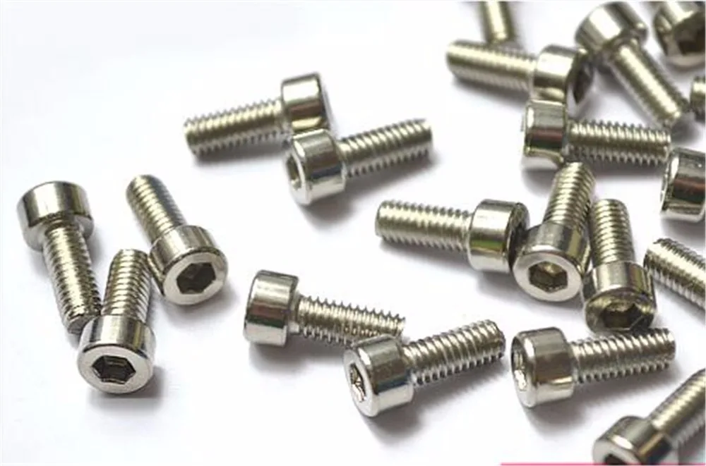 10 шт. M6 головка цилиндра из нержавеющей стали с шестигранным углублением болт