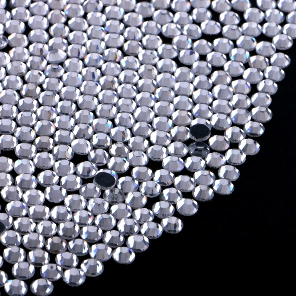 Высокое качество! Стразы DMC для горячей фиксации прозрачные стразы с кристаллами