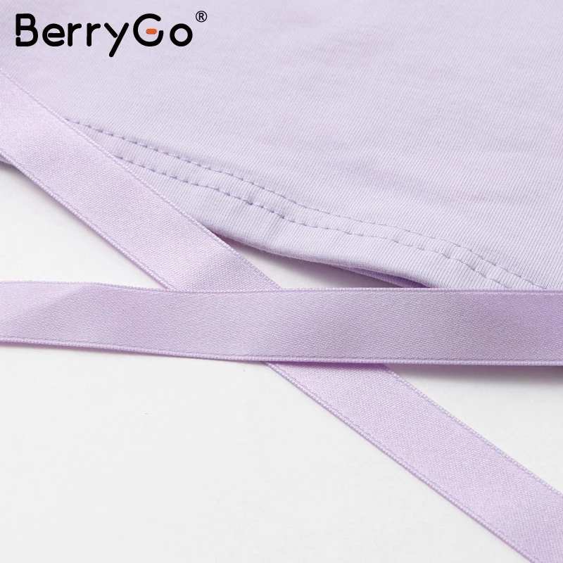 BerryGo сексуальные сетчатые женские короткие топы с v образным вырезом бандажные