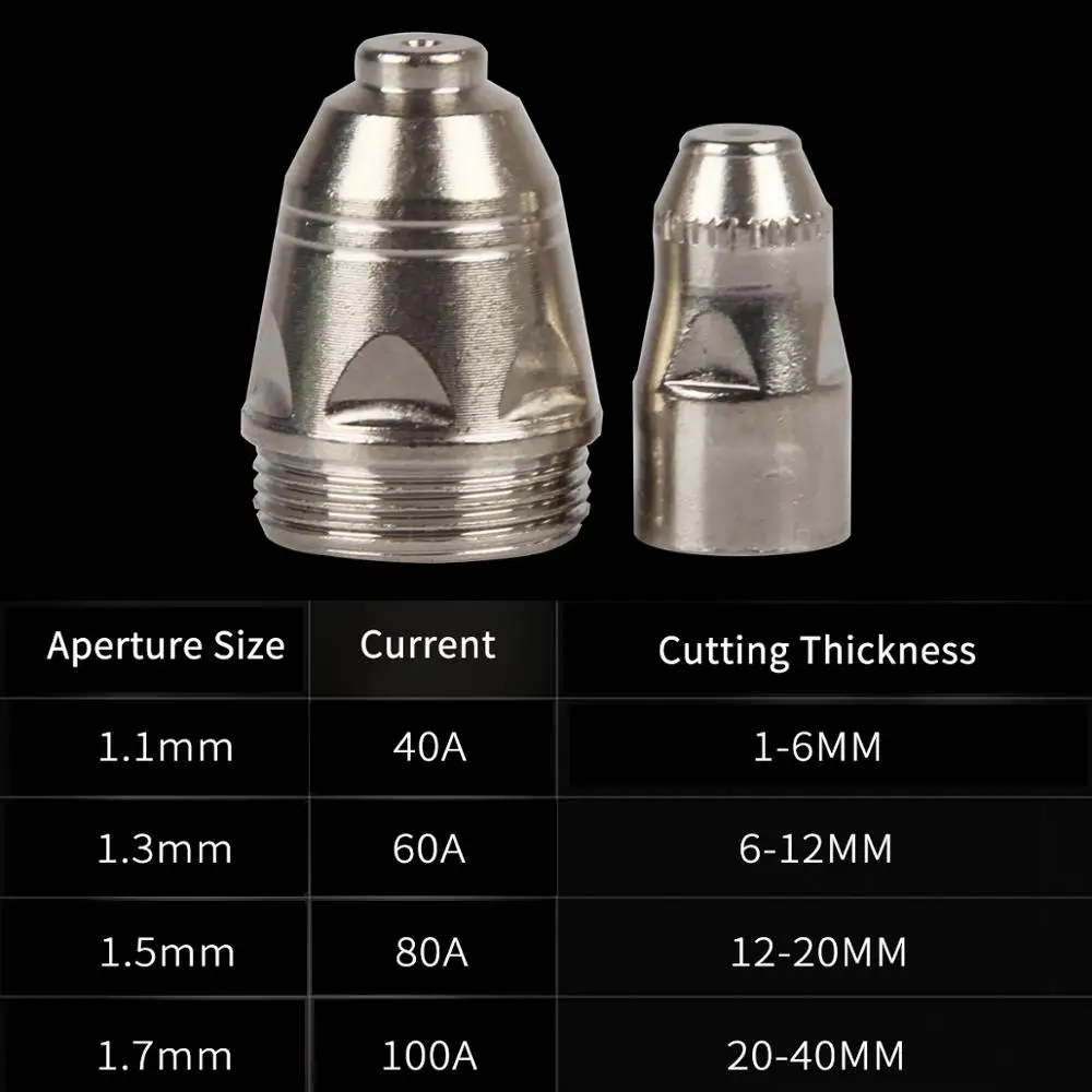 Насадки для плазменной резки LGK100/CUT80 80A-100A 20/40/100 шт. | Инструменты